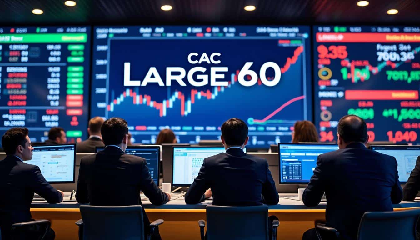 Illustration: Comprendre ce qu’est l’indice CAC Large 60 et son rôle en bourse