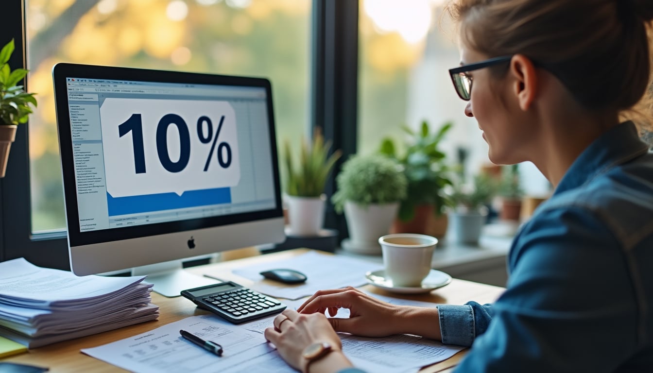 Illustration: Comprendre l’abattement de 10 % dans la réduction du revenu imposable