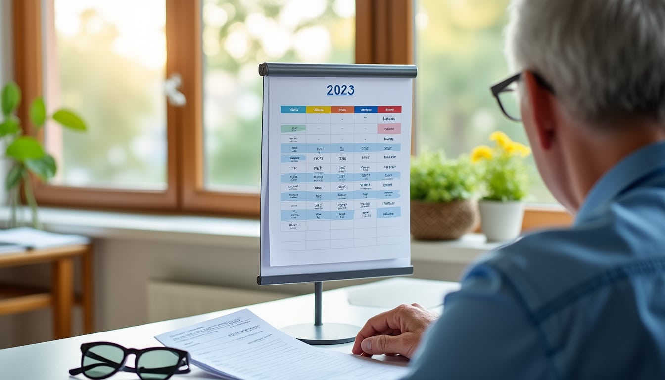 Illustration: Comment se structure le calendrier officiel des versements des pensions en 2025 ?